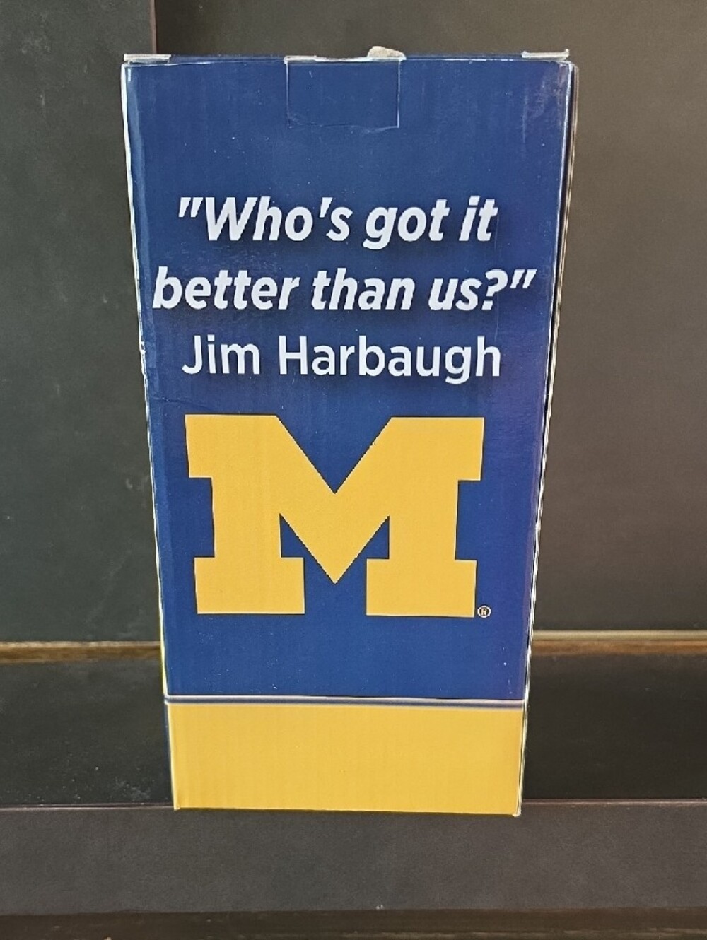 Jim Harbaugh Limited Edition Bobblehead - Picture 2 of 8
